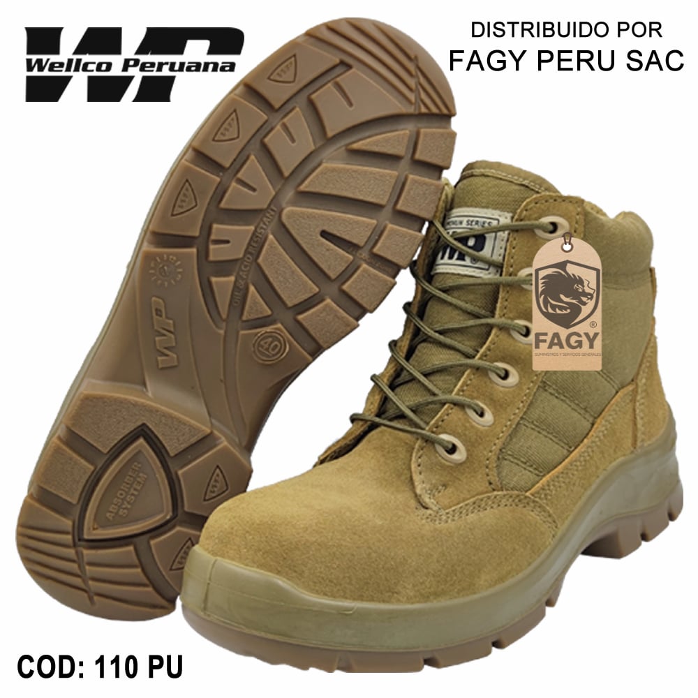Calzado dielectrico 110 PU Wellco