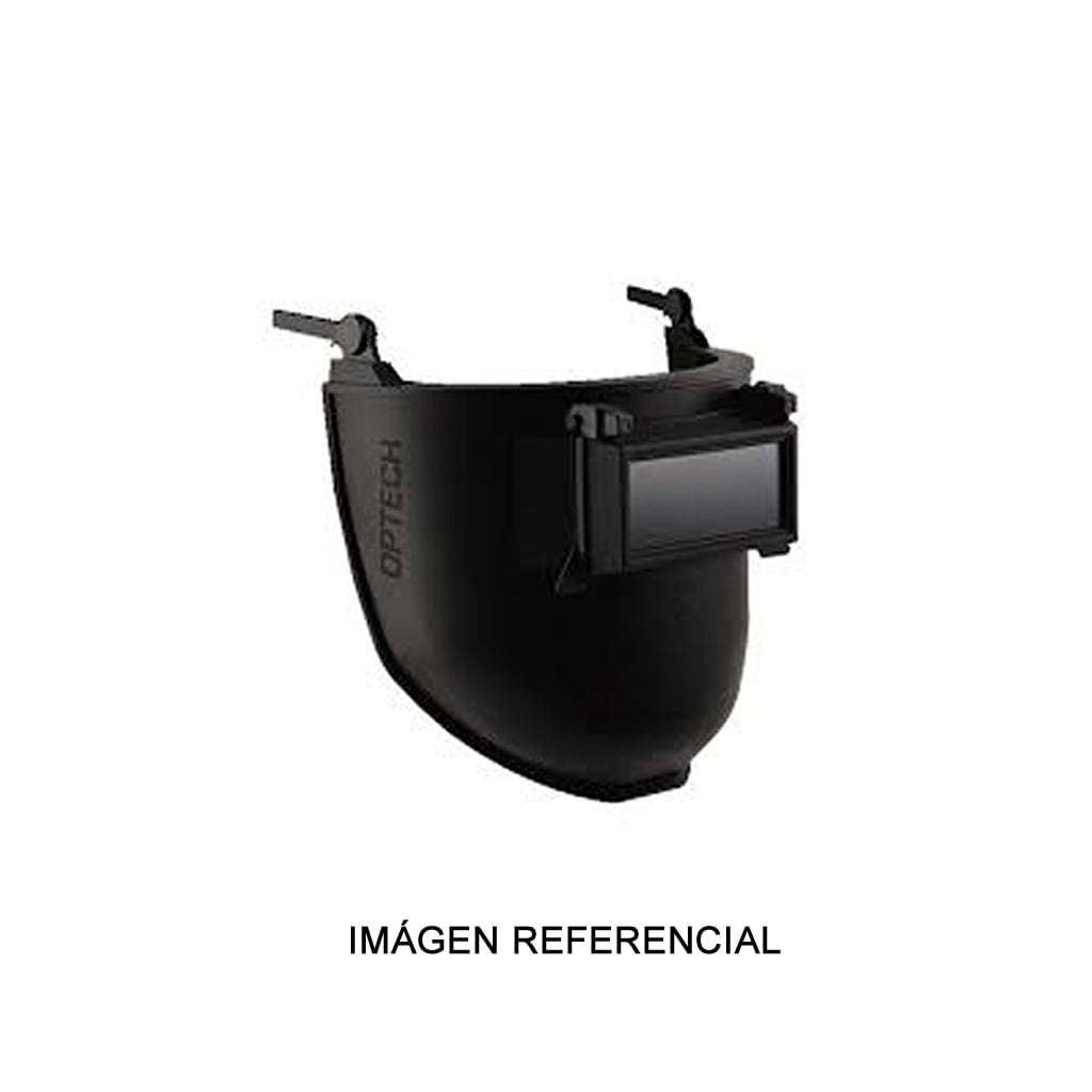 Mascara de soldar optech adaptable al casco steelpro