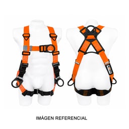 Arnés 4 argollas en H dieléctrico Light con soporte lumbar IN 8009-MHL - INSAFE