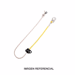 Elemento de amarre para posicionamiento con bloqueador de cuerda y conector SITE 2M + K370 - SINGING ROCK