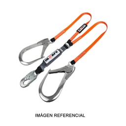 Eslinga en Y con absorbedor y ganchos en aluminio IN 8021-ESP - INSAFE