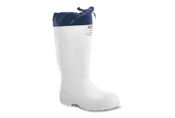 Bota de pvc color blanco modelo thermal