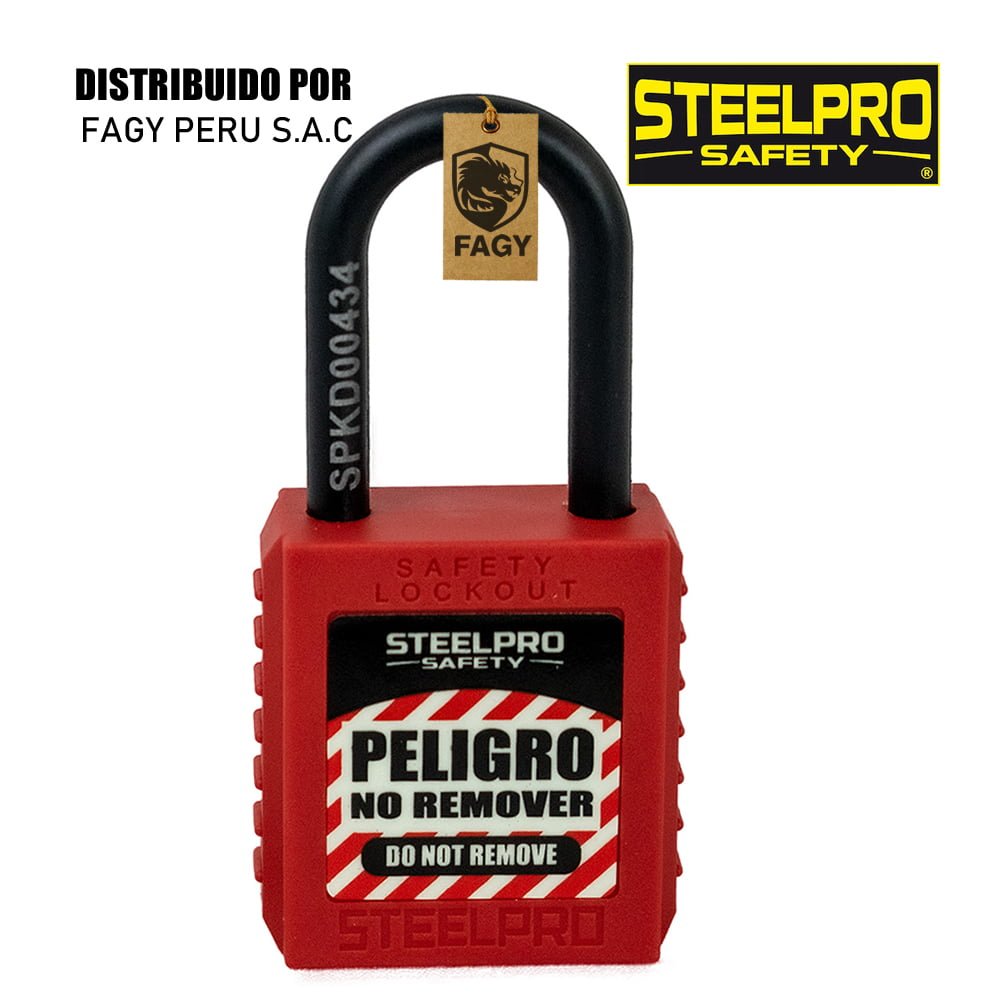 Candado Steelpro X10 dielectrico