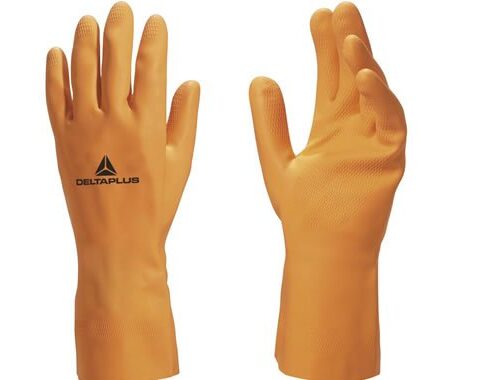 Guante látex modelo DPVE450