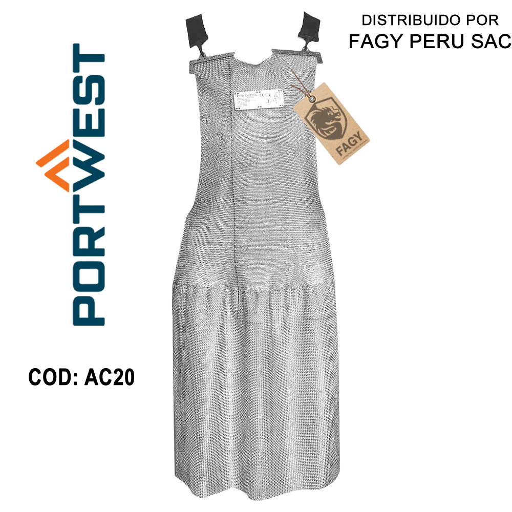 Delantal de cota de malla AC20