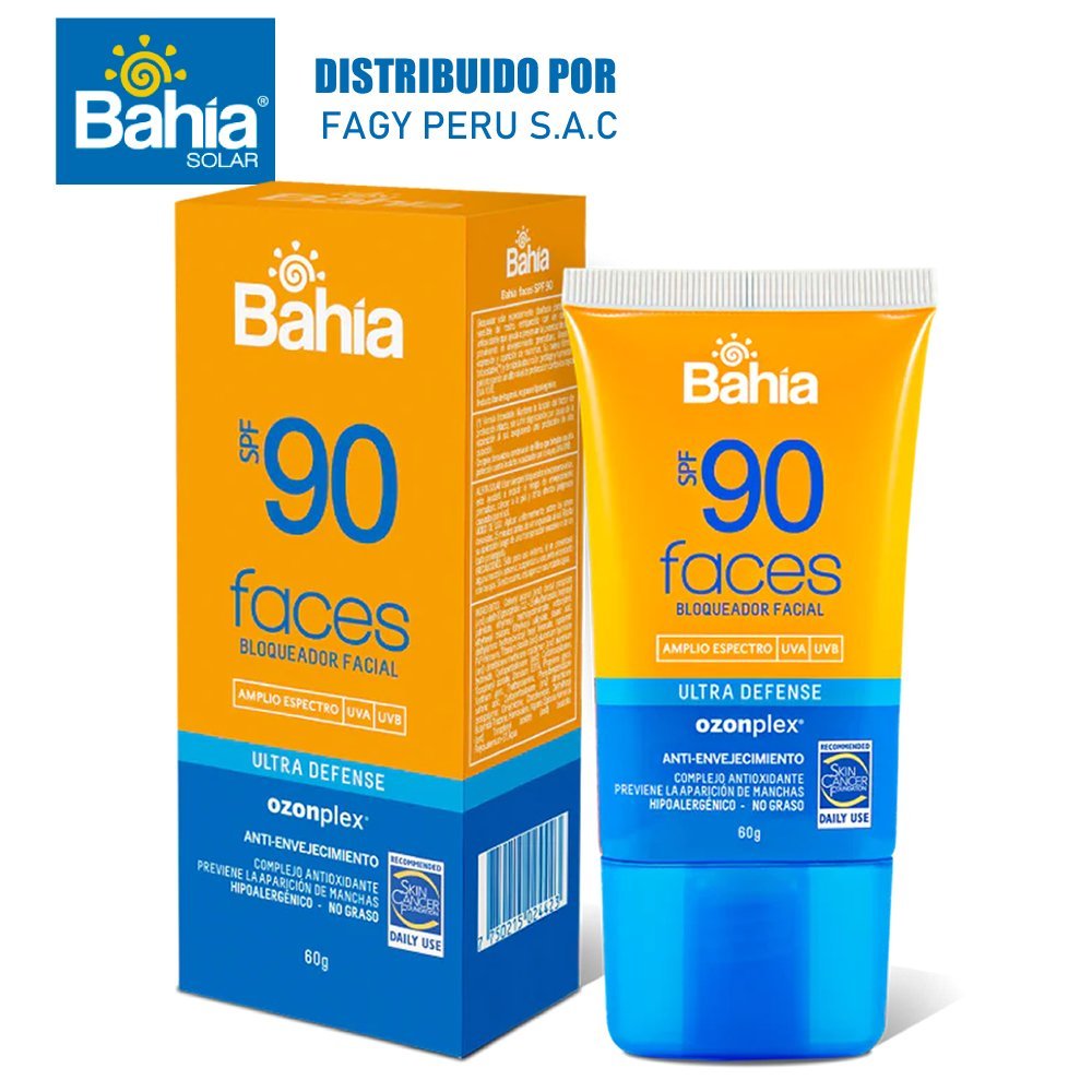 Bloqueador bahía SPF90 x 60g Faces