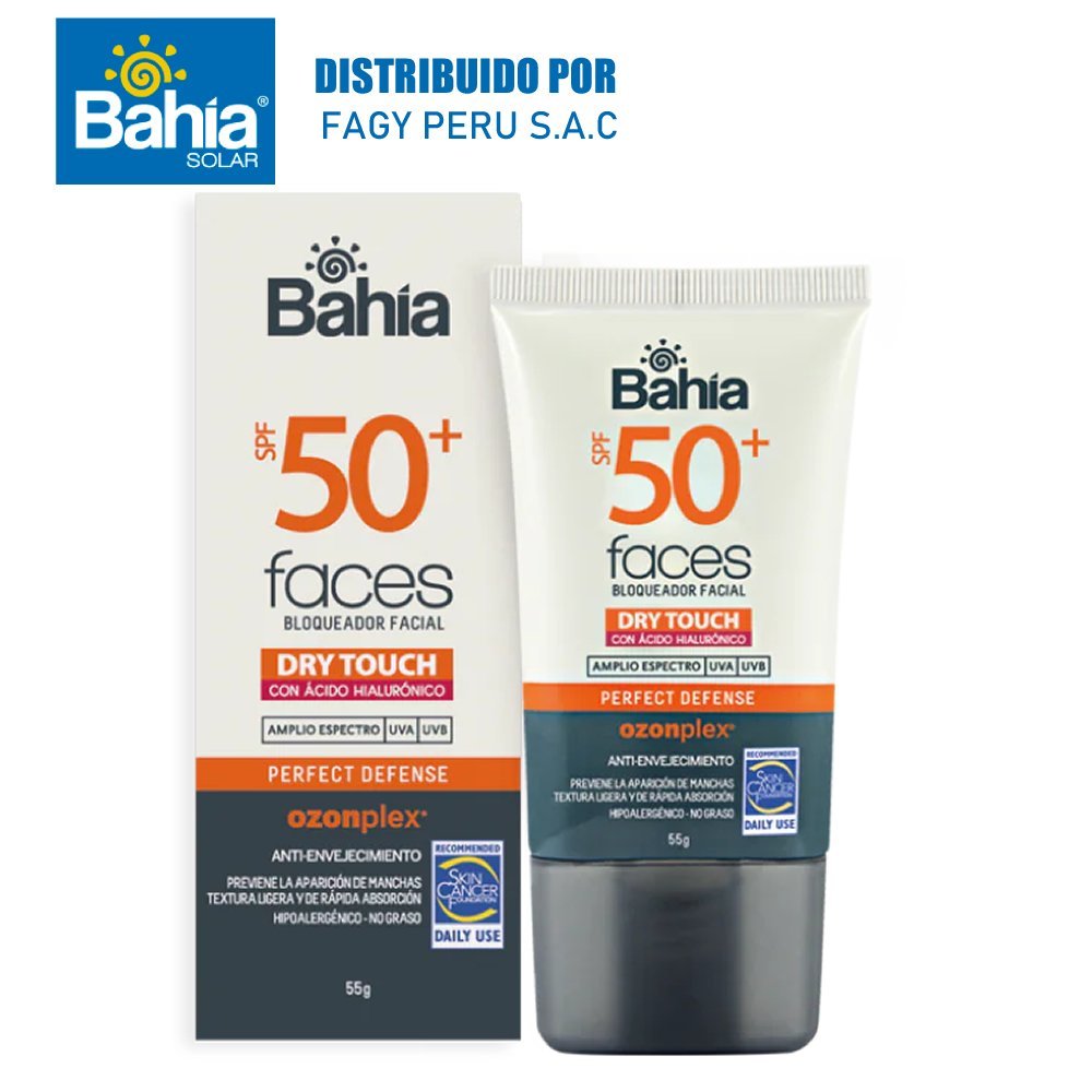 Bloqueador bahia Spf 50 X 55g Dry Touch