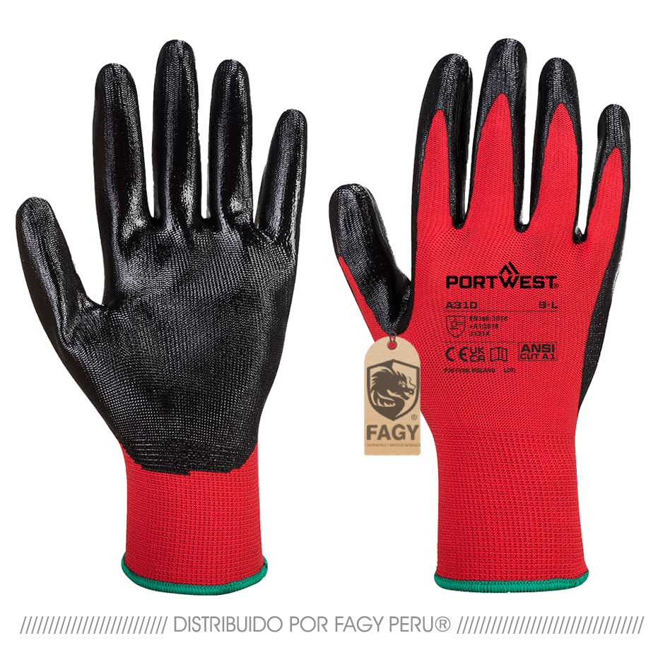Guante de Nitrilo Flexo Grip A310