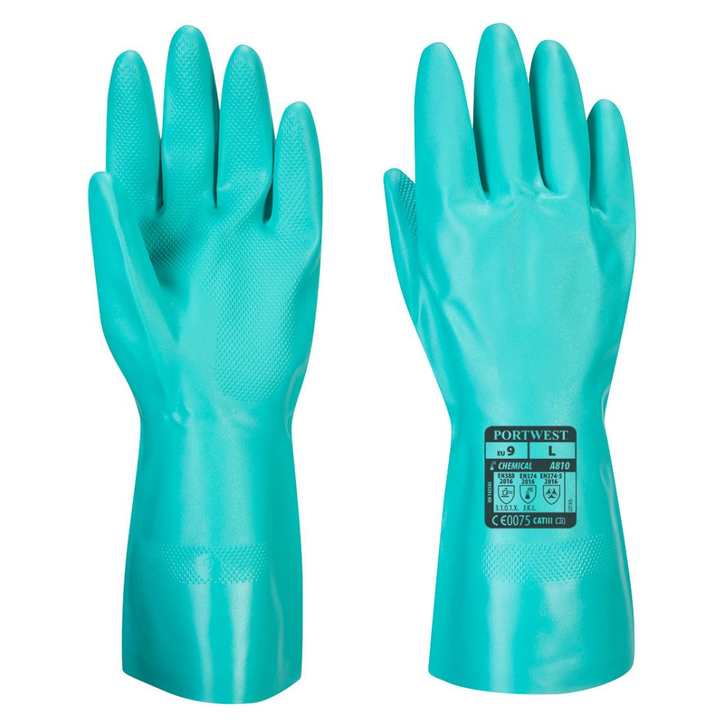 Guante químico Nitrosafe A810