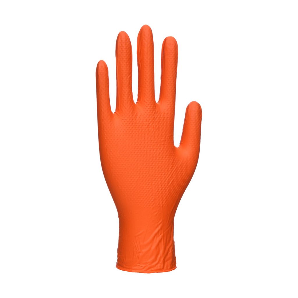 Guantes naranja desechables Portwest HD A930