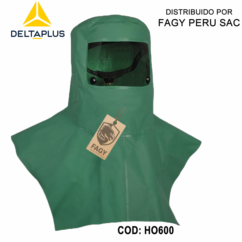 Capucha de pvc modelo HO600 Delta Plus