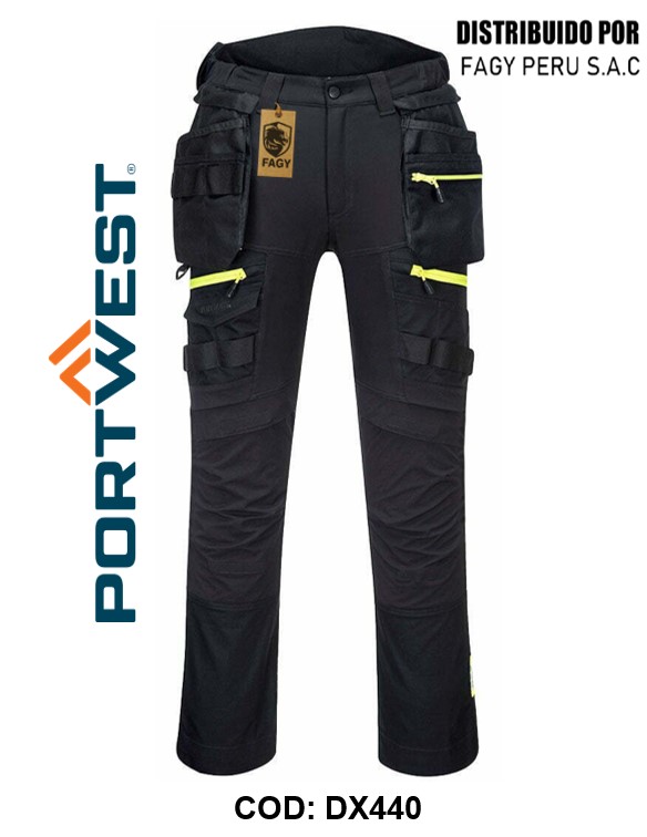 Pantalón DX4 Holster con bolsillos desmontables DX440
