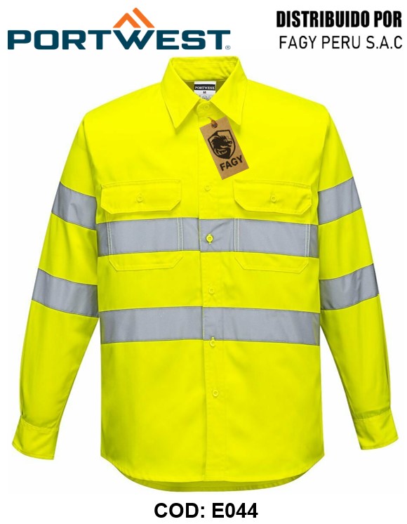 Camisa de alta visibilidad E044
