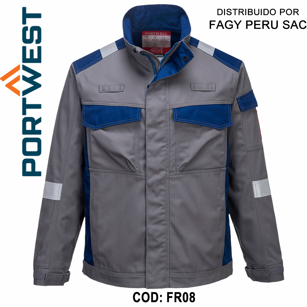 Chaqueta bicolor Bizflame Ultra FR08