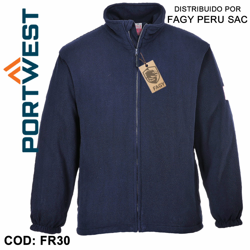 Polar resistente a la llama y antiestático FR30