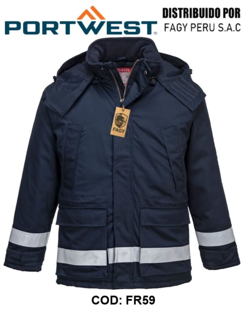 Chaqueta Winter ignífuga y antiestática FR59