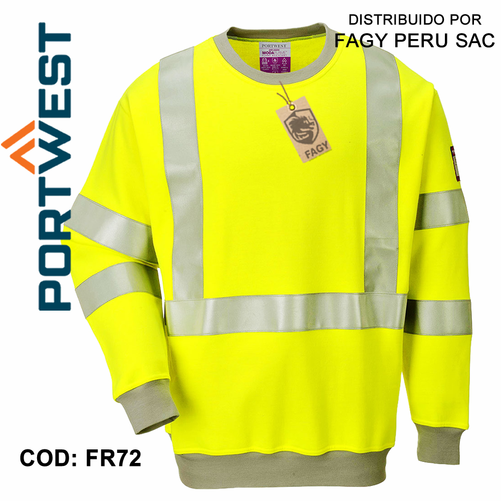 Sudadera de alta visibilidad FR72