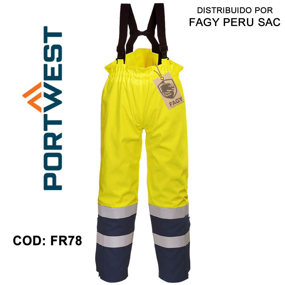 Pantalón alta visibilidad Bizflame Multi Arc FR78