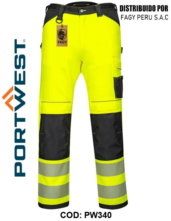 Pantalones de trabajo de alta visibilidad PW340