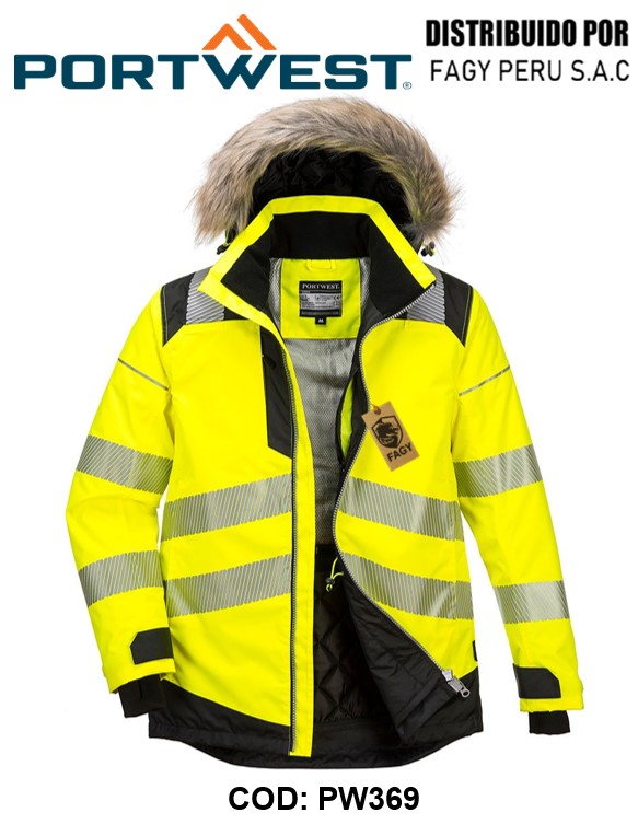 Parka Winter de alta visibilidad PW3 PW369