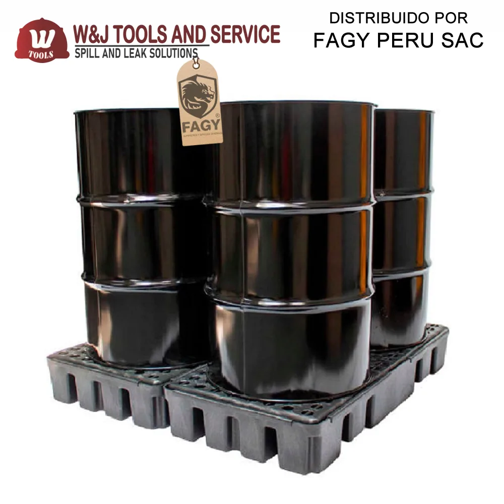 Pallet Para Derrame 04 Tambores 5116-Bd