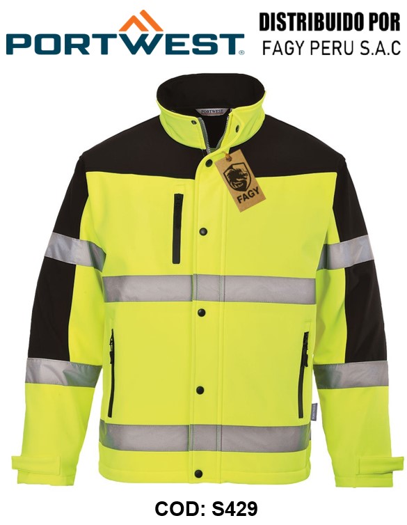 Softshell bicolor (3 capas) S429