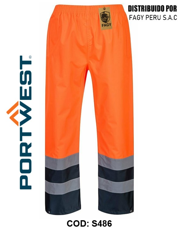 Pantalón Traffic bicolor de alta visibilidad S486