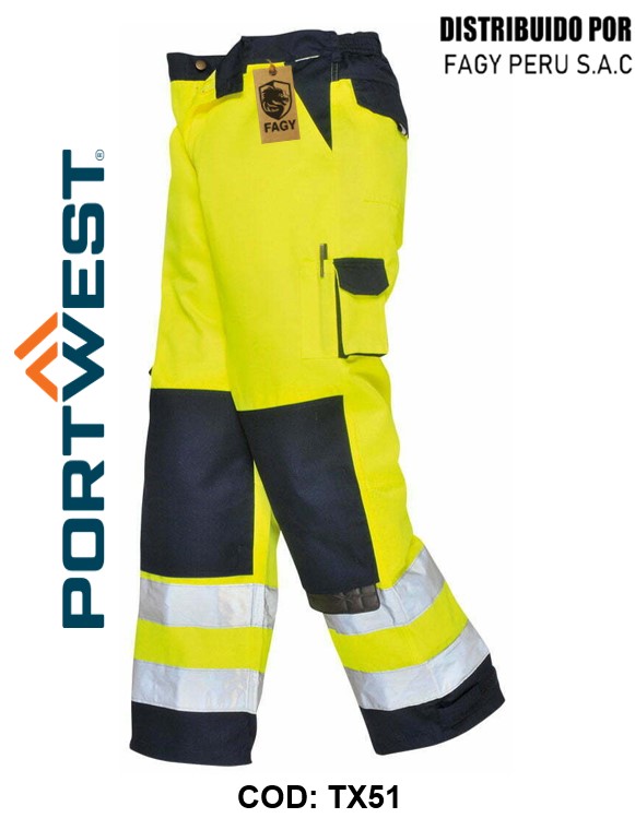 Pantalones de alta visibilidad Lyon TX51