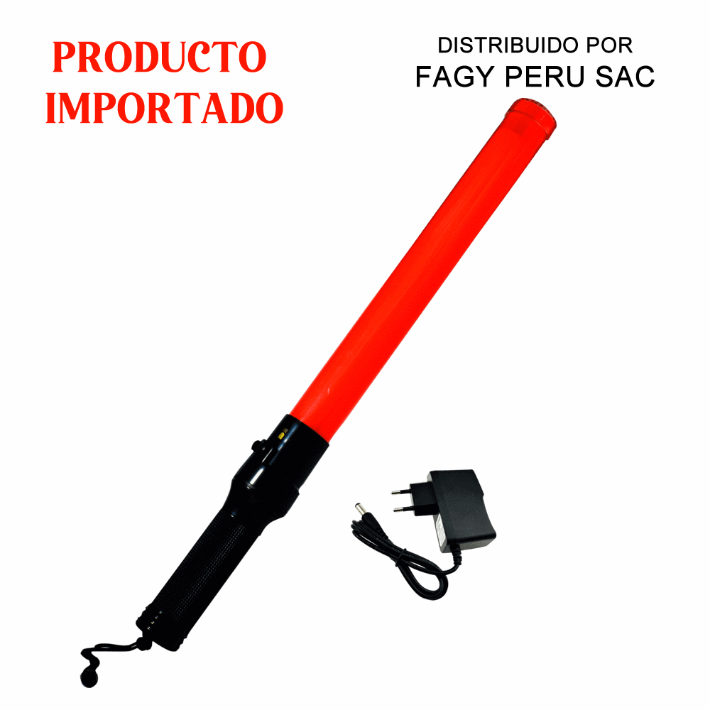 Vara Luminosa Roja Recargable