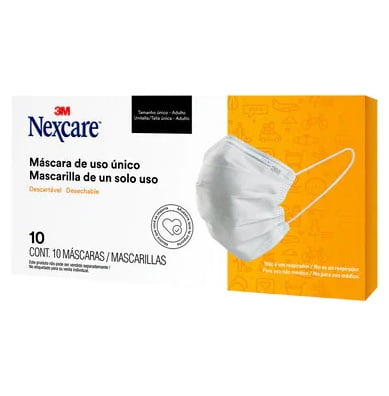 Mascarilla Desechable Nexcare