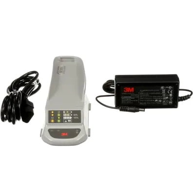 Kit de Cargador de Batería de Estación Única 3M™ Versaflo™ TR-641N / 37350 (AAD) Gris 1/Caja