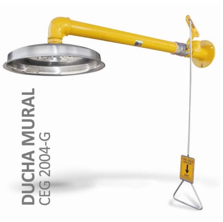 Ducha De Muro Ceg 2004-G Acero Galvanizado