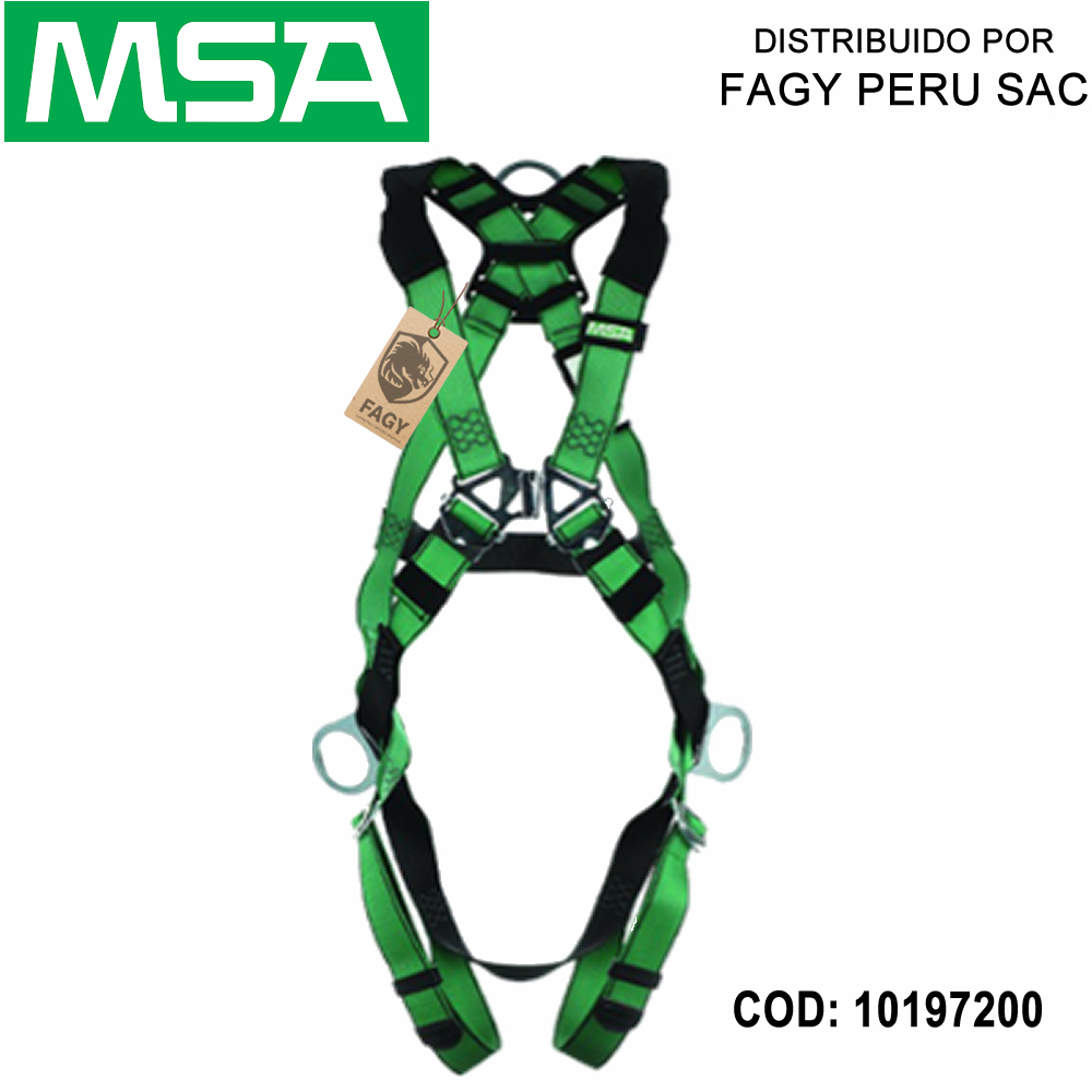 Arnes 3 anillos vform 10197200 – MSA