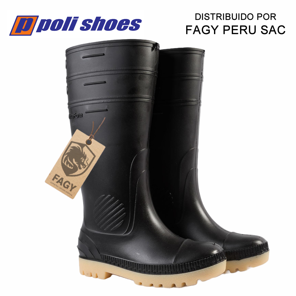 Bota De Pvc Ditta Forte Con Punta De Acero