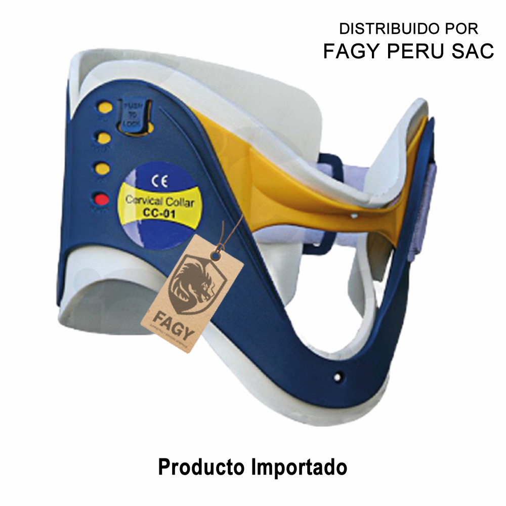 Collarin cervical regulable importado