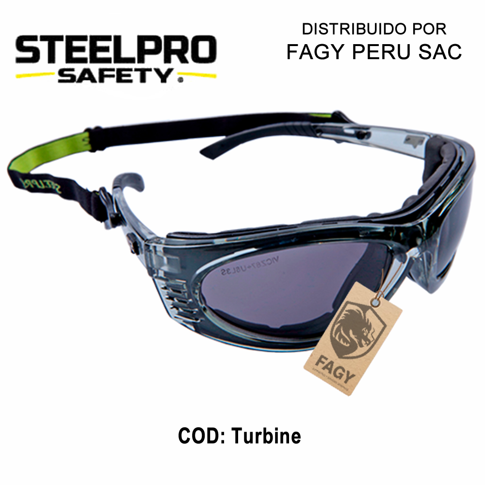 Lente Turbine Oscuro Steelpro