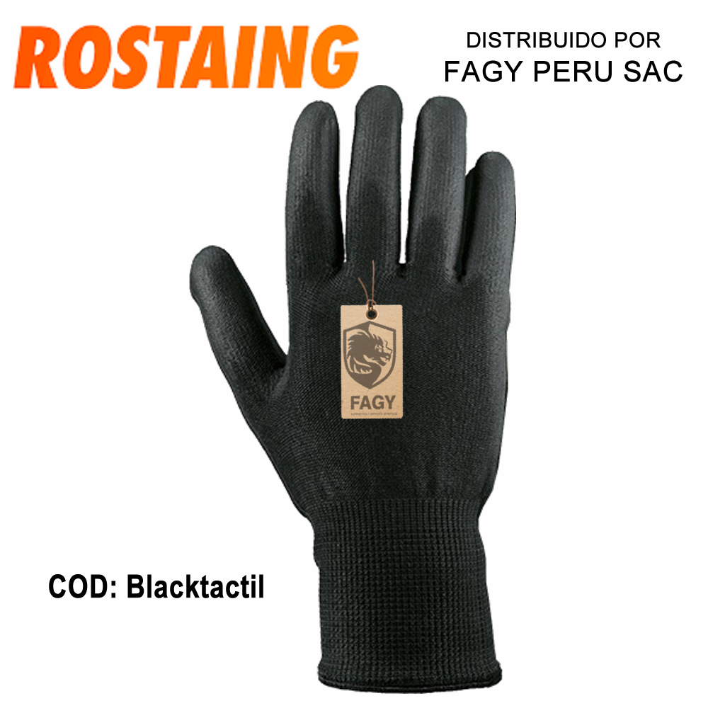 Guante anticorte blacktactil Rostaing