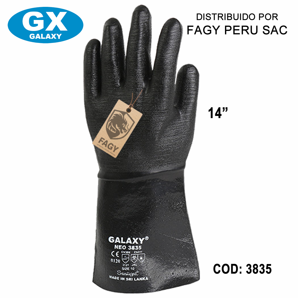 Guantes de neopreno 14″ 3835 galaxy