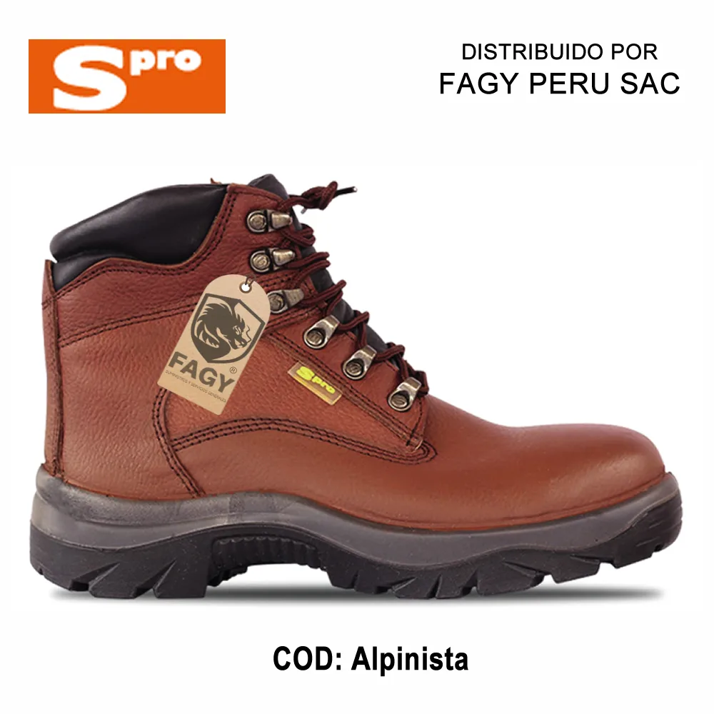Botin punta de acero Alpinista spro
