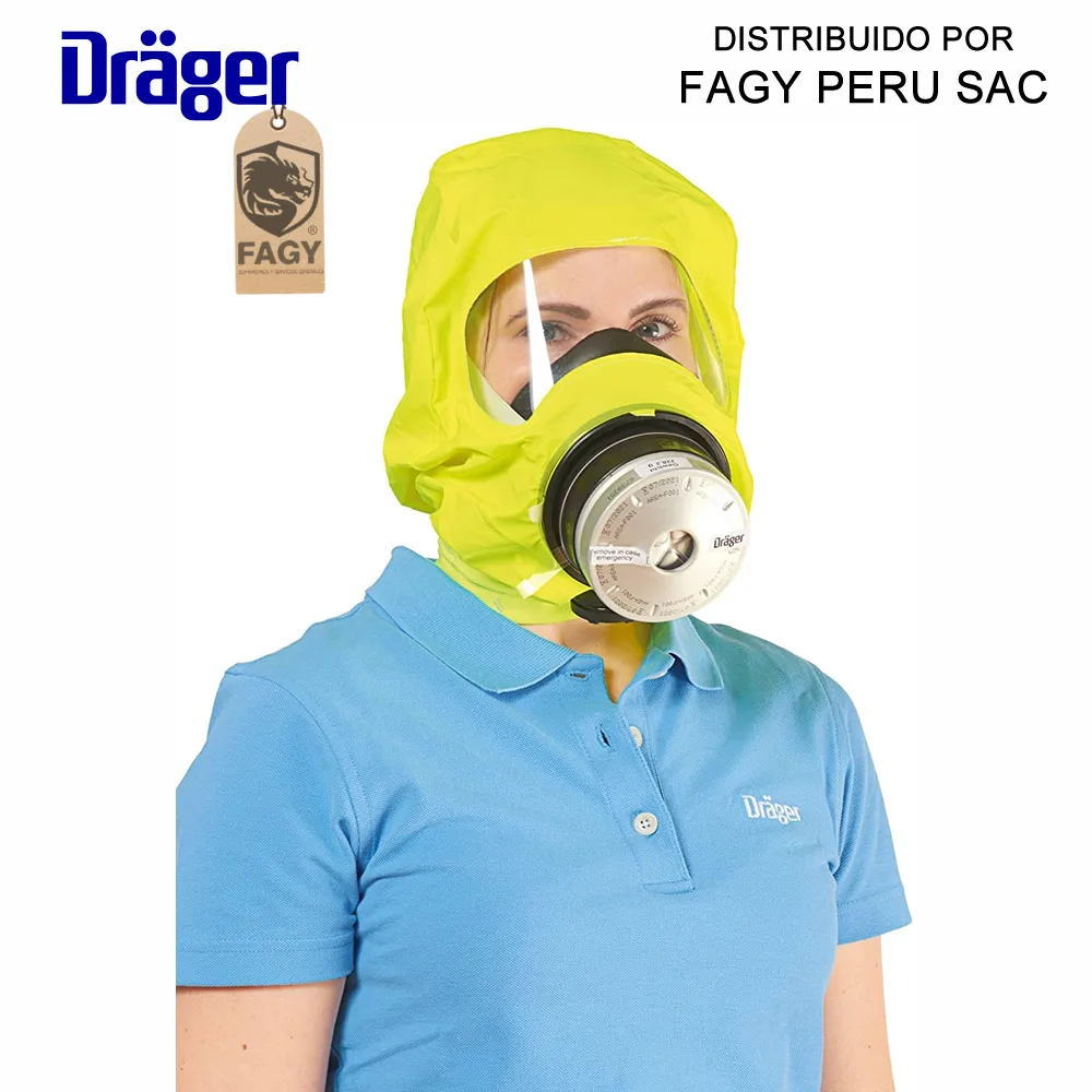 Capucha de escape rapido PARAT 7500 – Drager