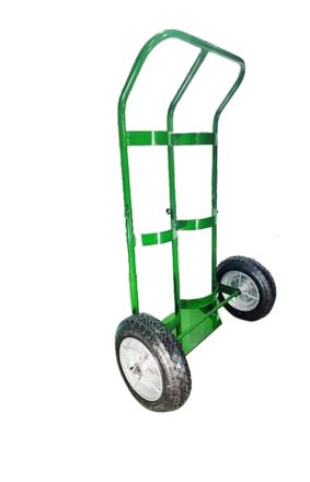 Coche porta oxigeno acetileno con llantas Buggy