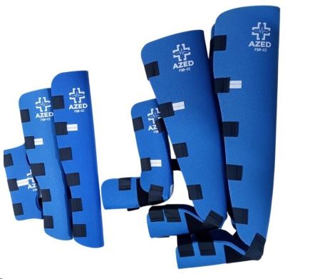 Kit de férula semirrígida marca Azed FSR-02