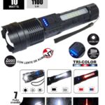 Linterna táctica recargable 10w Opalux OP-6645
