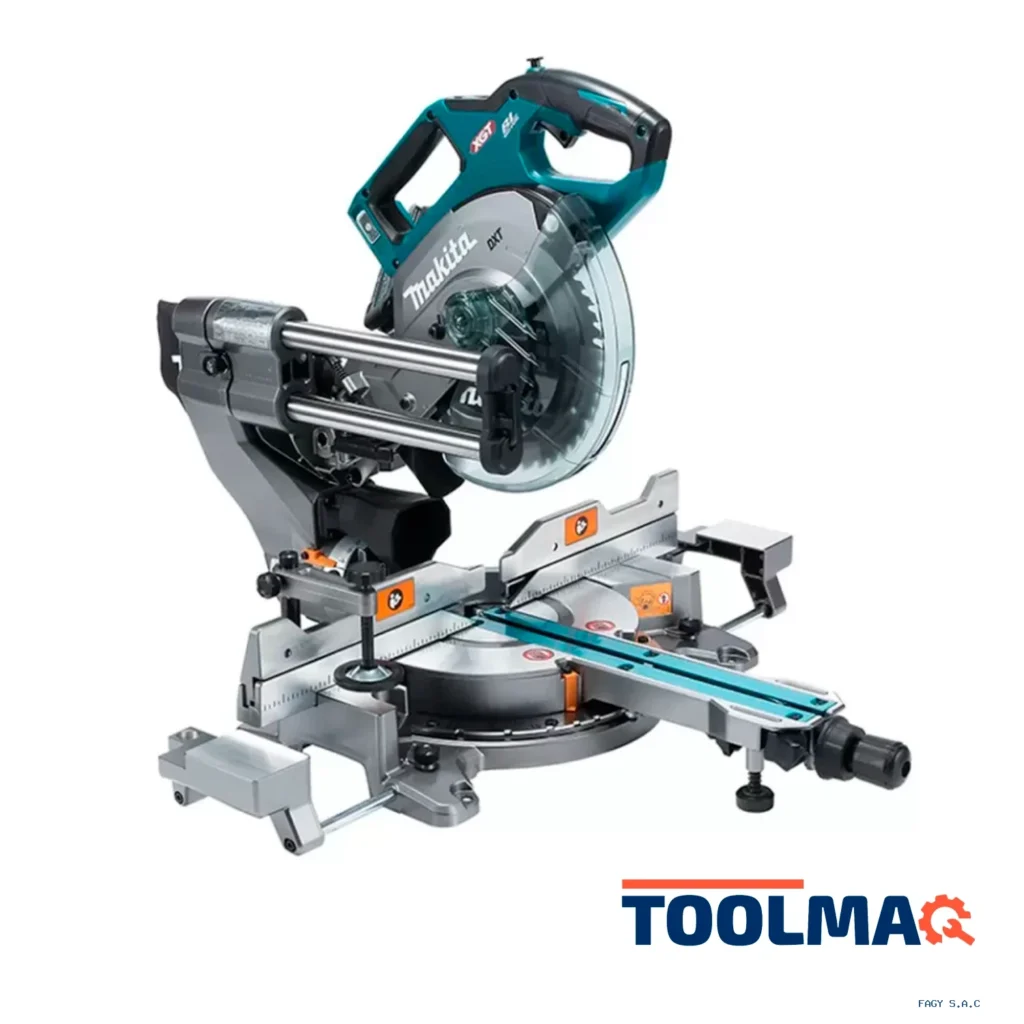 Sierra Ingleteadora XGT 40VMax 10 -1/4" BL - AWS Sin Baterias Makita LS004GZ