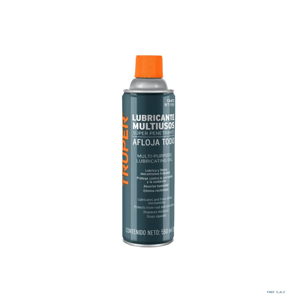 Lubricante multiusos en aerosol, 550ml (19oz), TRUPER 13472