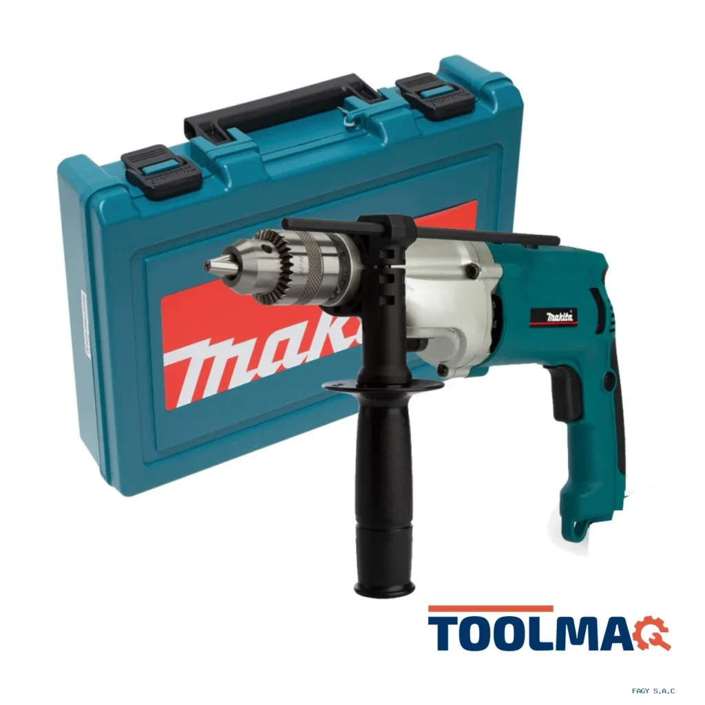 Taladro Percutor 1/2" 1010W 58000 gpm Makita HP2070FX