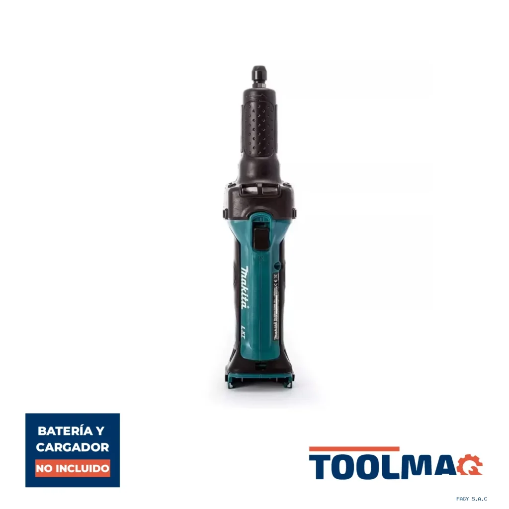 Esmeril Recto 18V / 1/4 /26,000 RPM / Nariz Larga / (Sin Baterías / Sin Cargador) DGD800Z