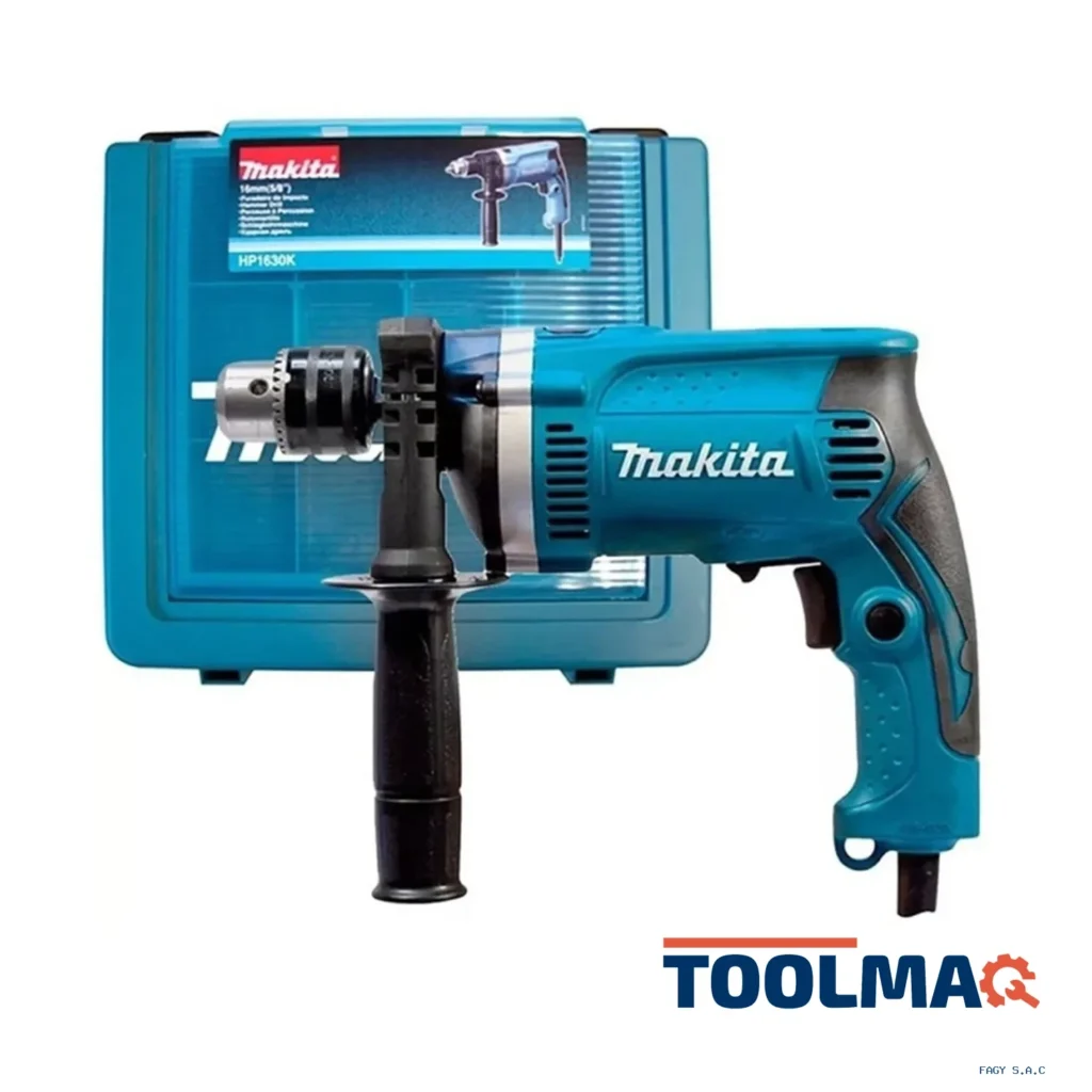 Taladro Percutor 1/2'' 710W 48000 gpm Makita HP1630K