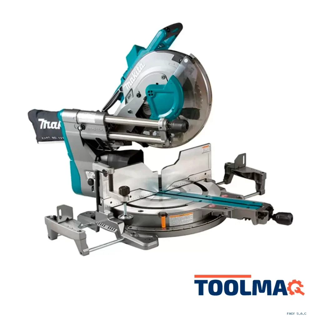 Sierra Ingleteadora 12" XGT 40Vmax 3600 rpm BL - AWS Sin Baterias Makita LS003GZ