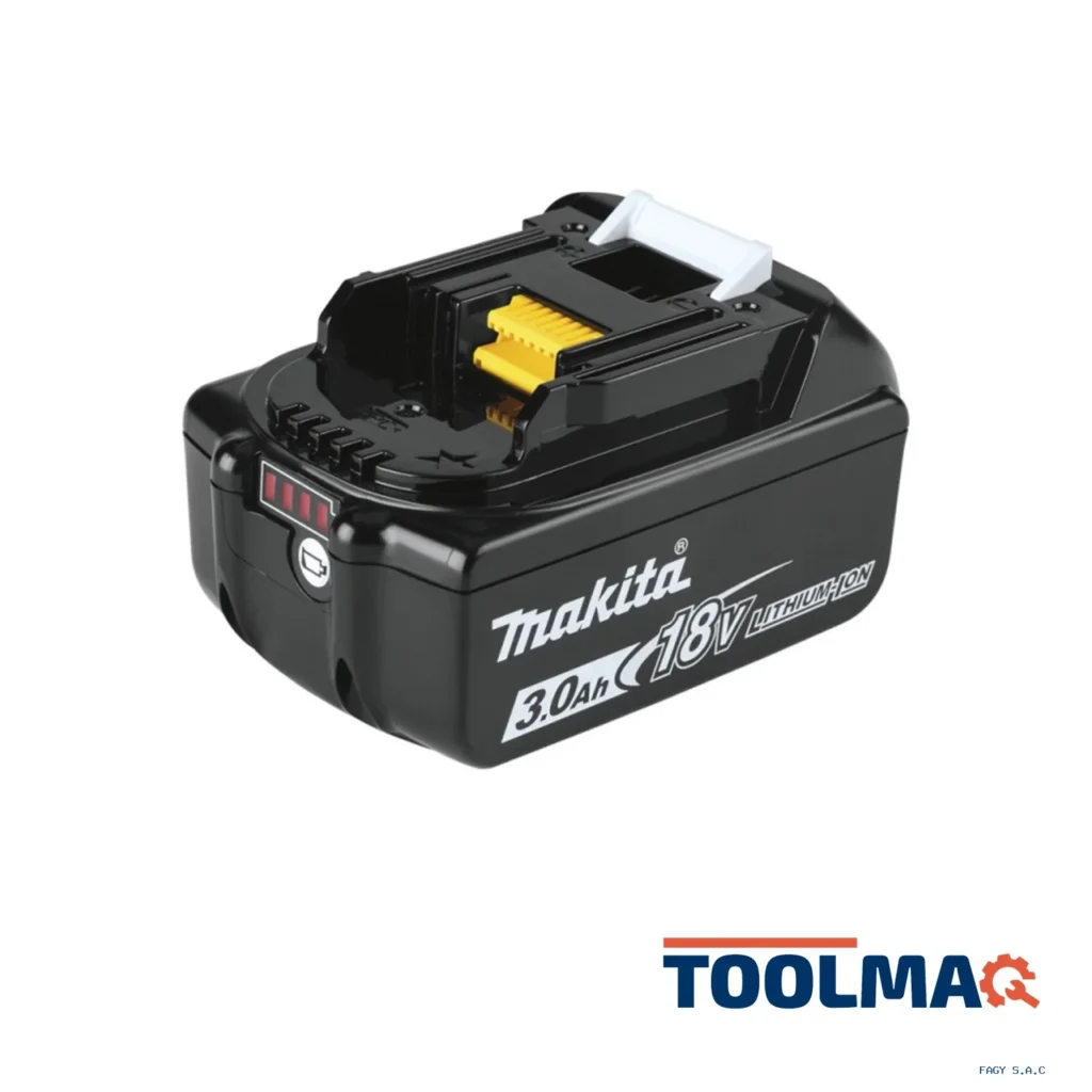 Batería de Ion de Litio 18V LXT 3.0Ah Makita BL1830B 632G12-3